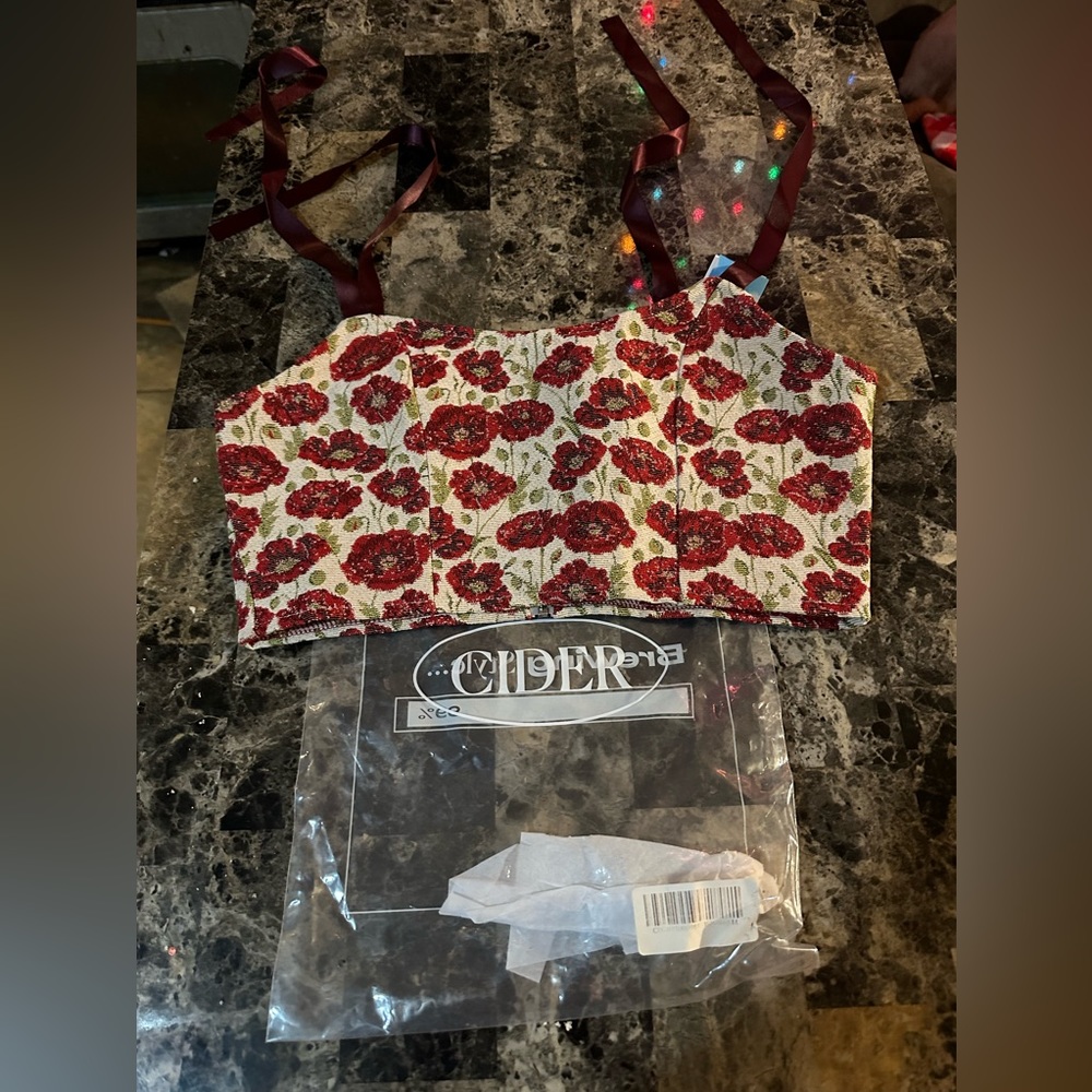 Cider Floral Top